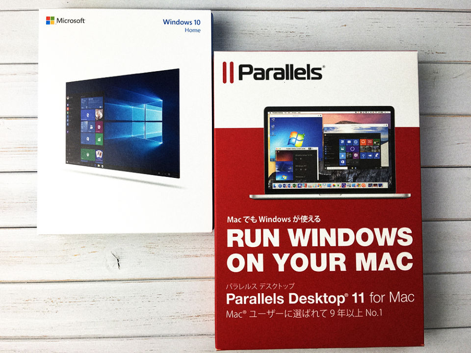 Macの環境で、Windows